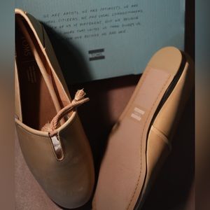 Toms kelli honey leather Size 11